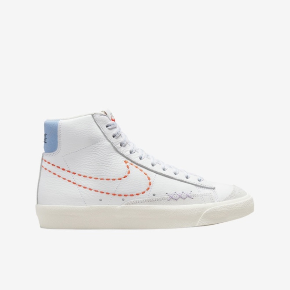 Nike Blazer Mid White/Safety Orange/Lilac